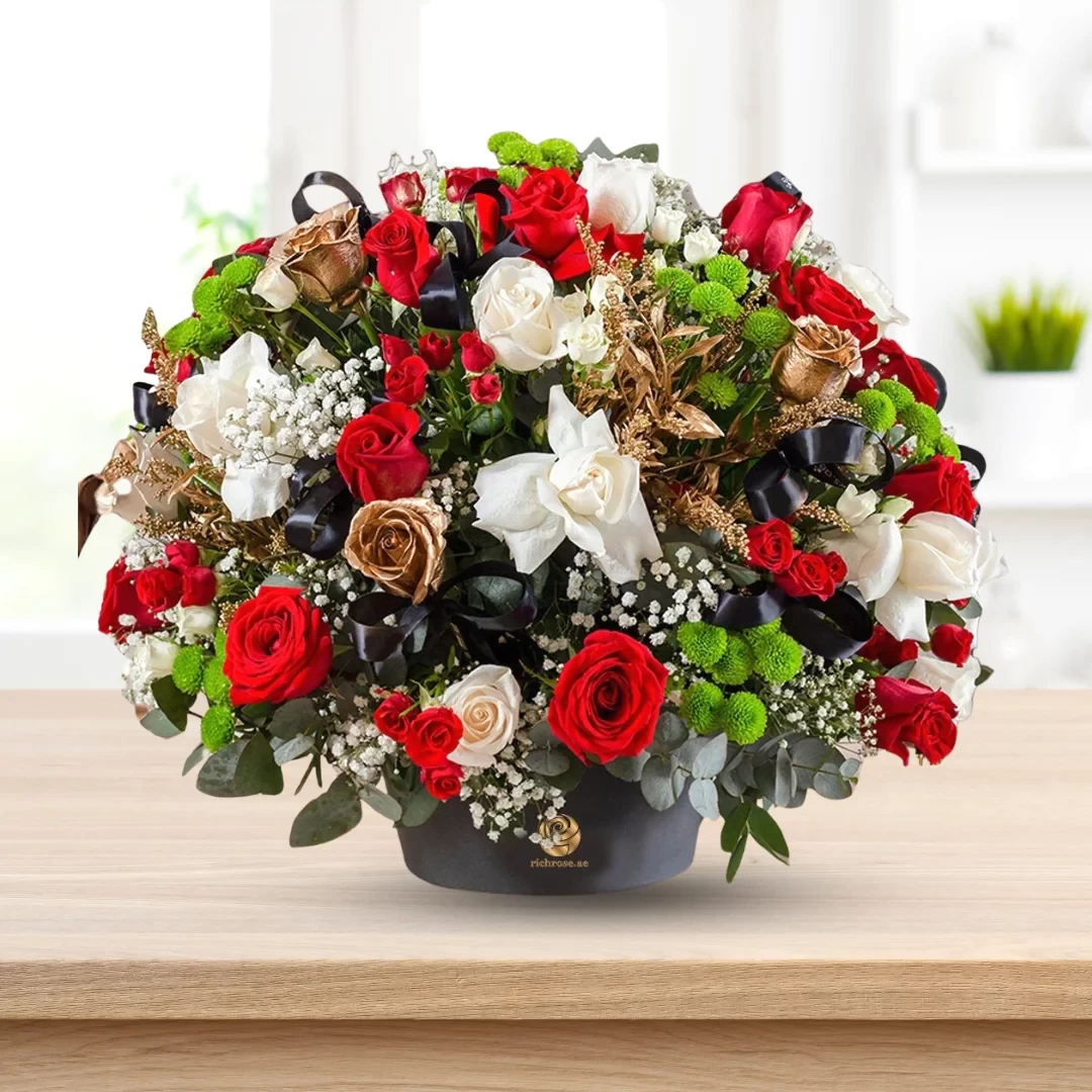 UAE National Day Premium Flowers Box