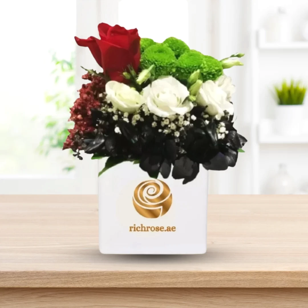 UAE Flag in Box Arrangment