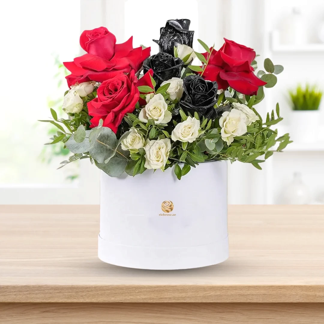 UAE National Day Flowers - Flower Box