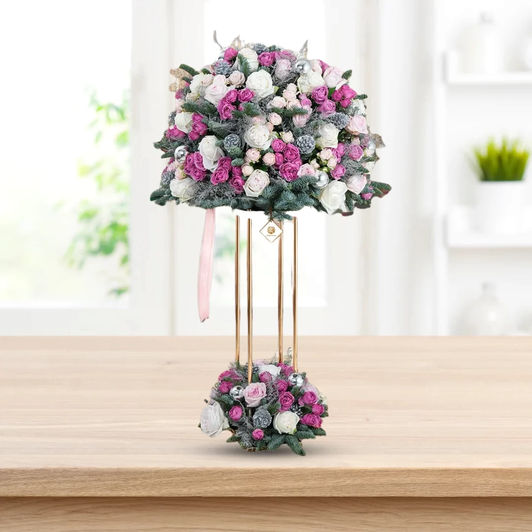 Christmas and New Year Flowers - Stand