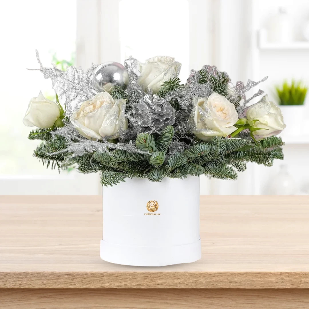 Christmas and New Year Flowers Standard Box