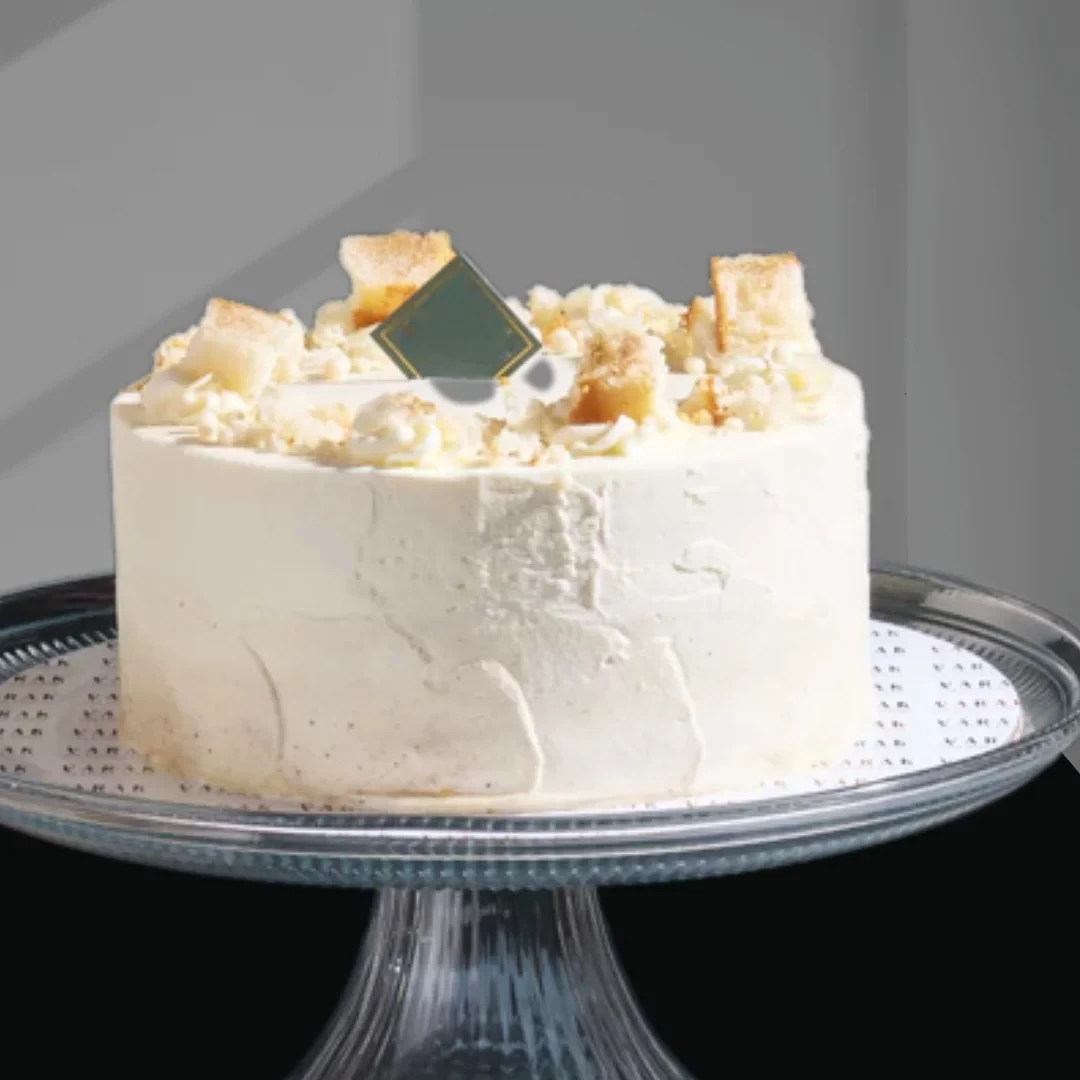 CLASSIC VANILLA - Vanilla cream on vanilla sponge