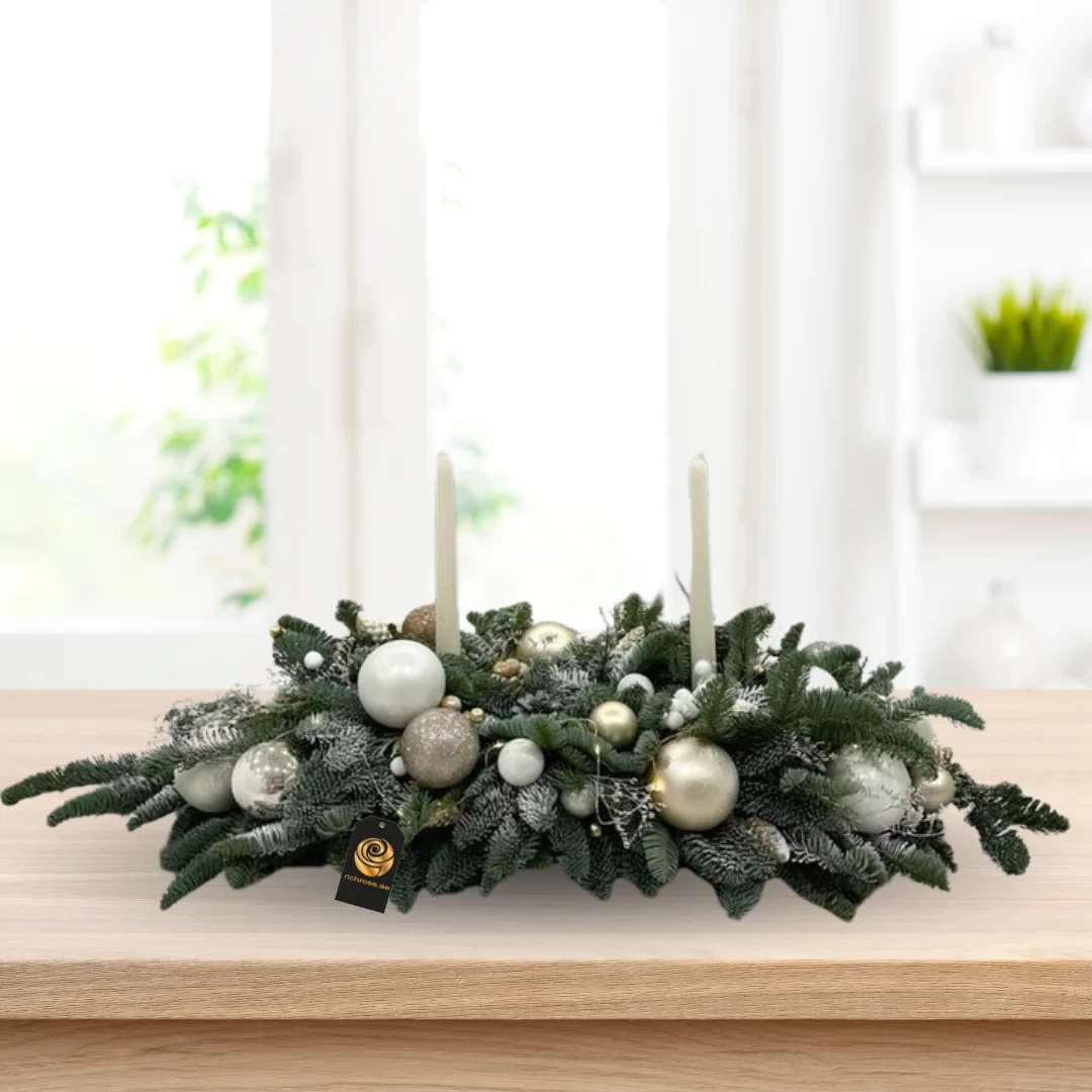 Silver Frost Centerpiece