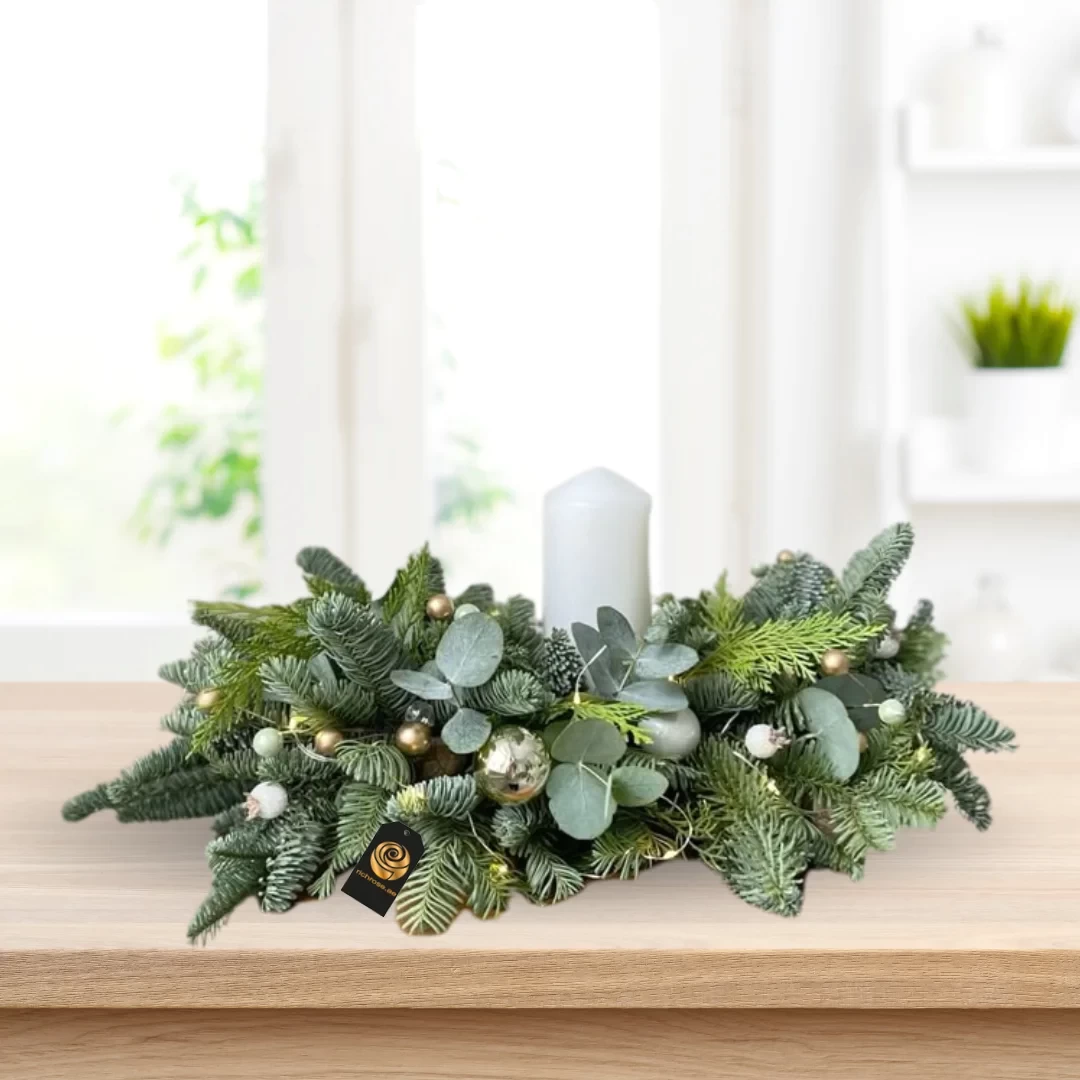 Peaceful Pines Centerpiece