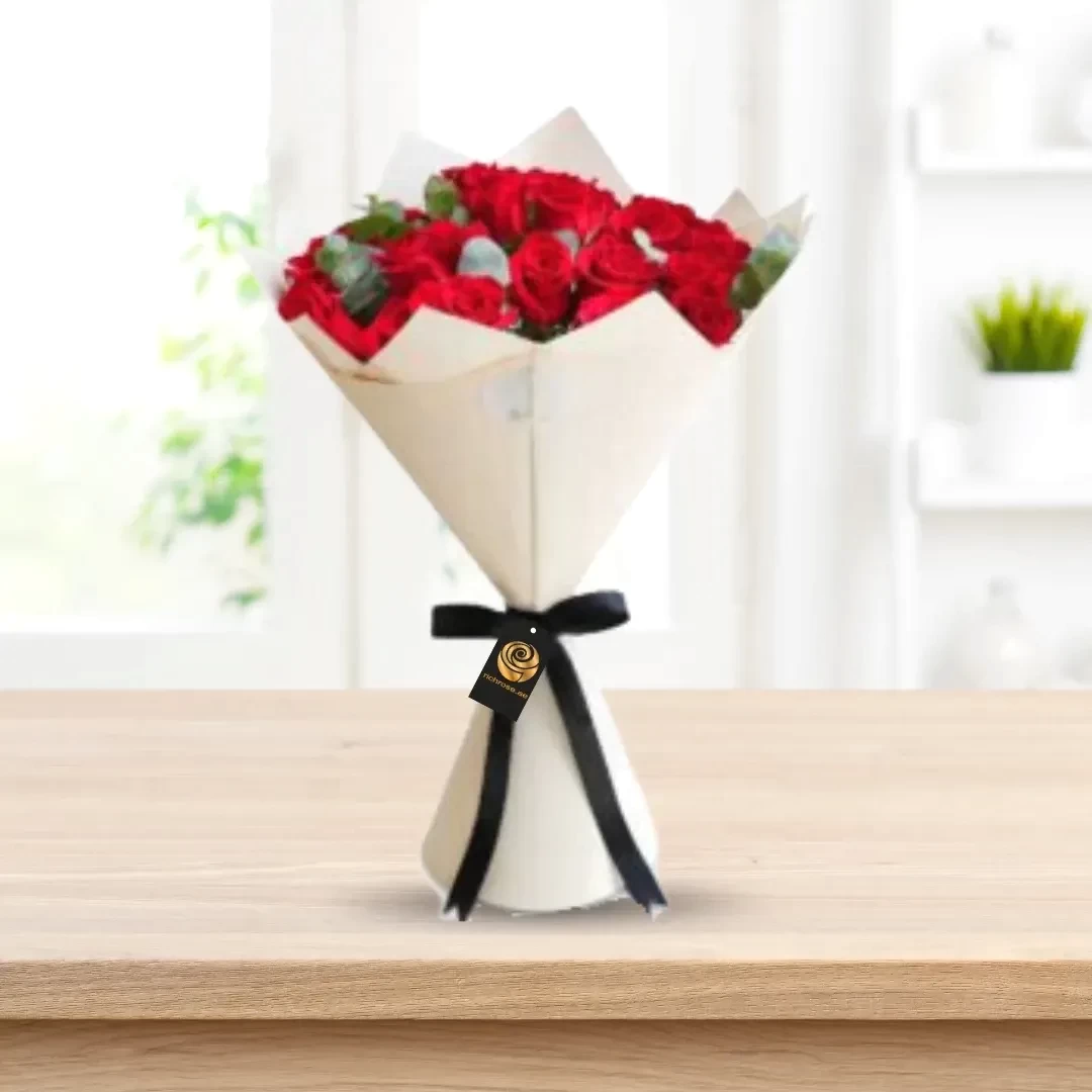 ALCORA - Timeless Love Red Rose Bouquet