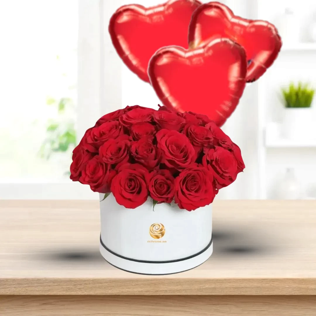 Weleda with 3 Red Balloons