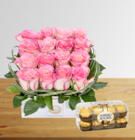 flower box and chocolate - flowers and rocher ferroro.png