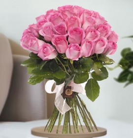 BUCHAREST- Pink Long Stem Roses
