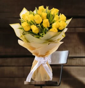 yellow roses bouquet online flower delivery