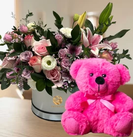 flowers and teddy - order flowers and teddy