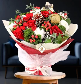 Christmas Flowers Exotic Bouquet