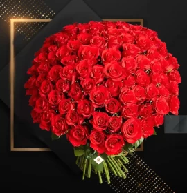 NASSAU- Valentines Red Roses Bouquet