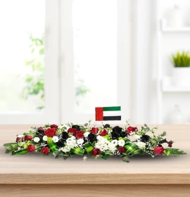 UAE National Flowers Long Low