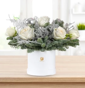 Christmas and New Year Flowers Standard Box