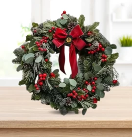 Holly Berry Wreath