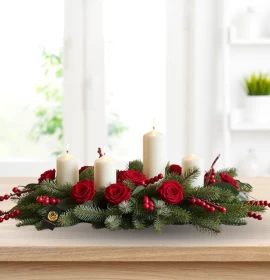 Winter Harmony Centerpiece