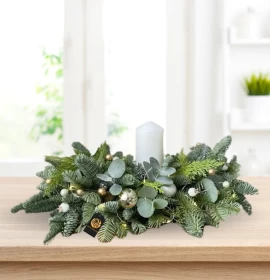 Peaceful Pines Centerpiece