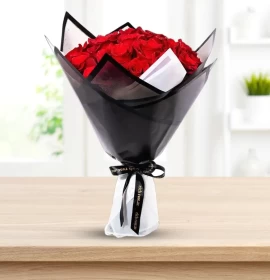 BAMAKO- Valentines Red Roses Flower Bouquets
