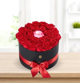 Libreville - Valentines Flowers in Box