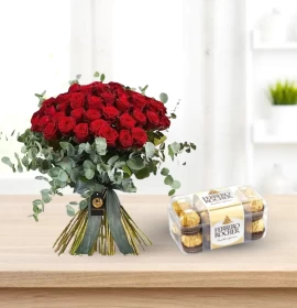 Romance with Small Ferrero Rocher(16pcs)